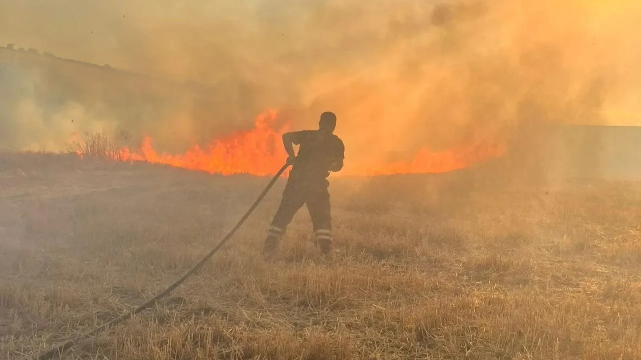 Kahramanmaraş İtfaiyesi bir ayda 2500 olaya koştu