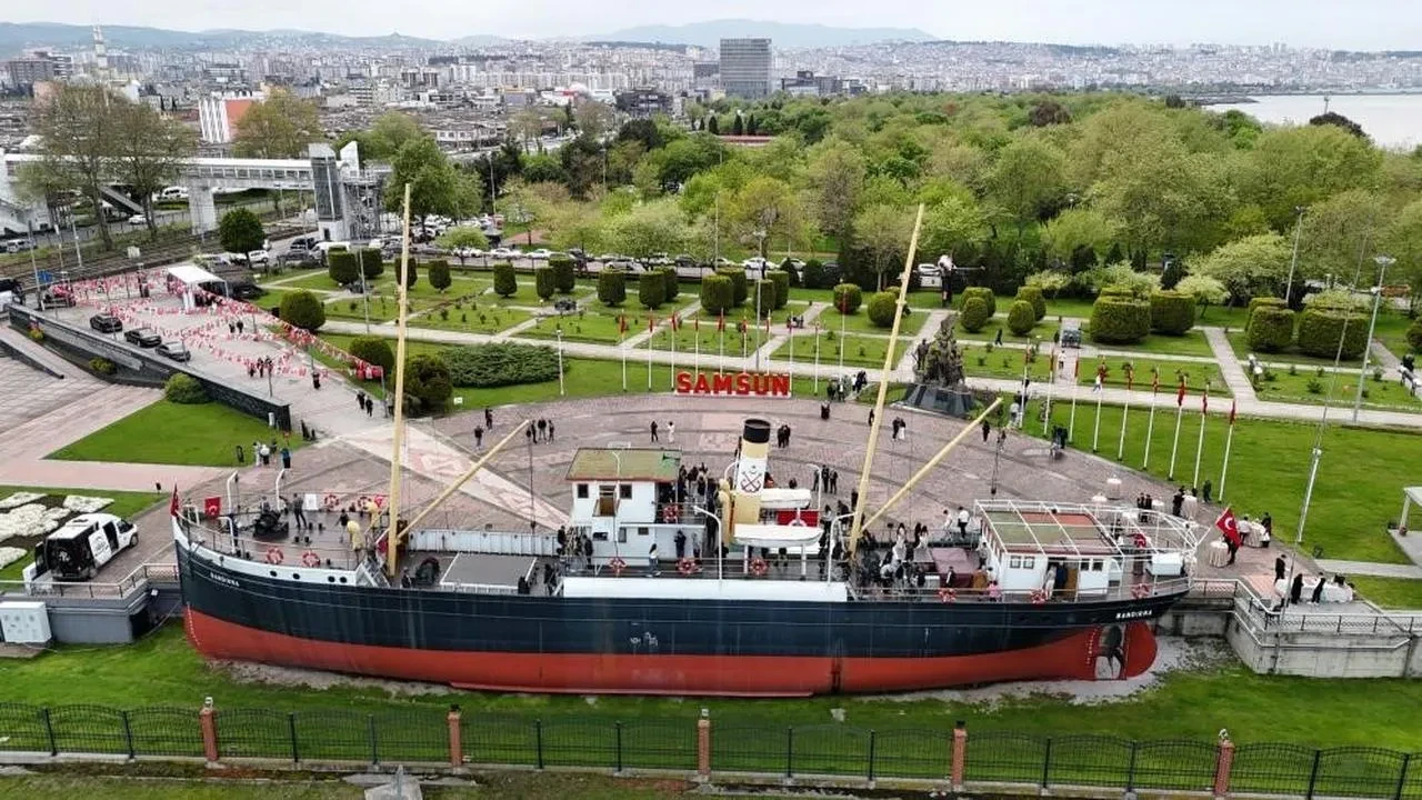 Samsun Bandırma Vapuru Müzesi ziyaretçi rekoru kırdı