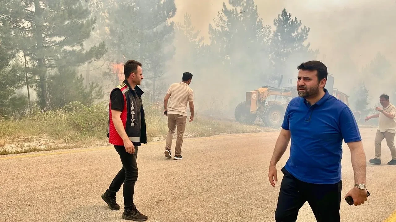 Karabük'te tarihin en büyük orman yangını 19 köyü etkiledi
