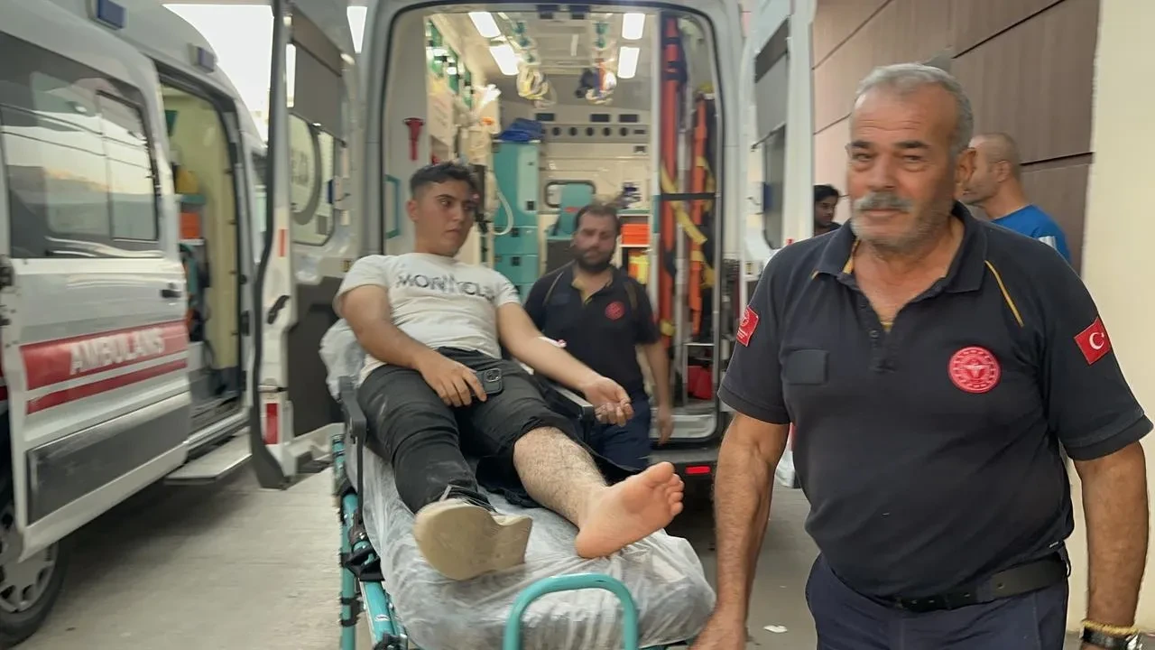 Adıyaman'da otomobil ile motosiklet çarpıştı, 1 yaralı