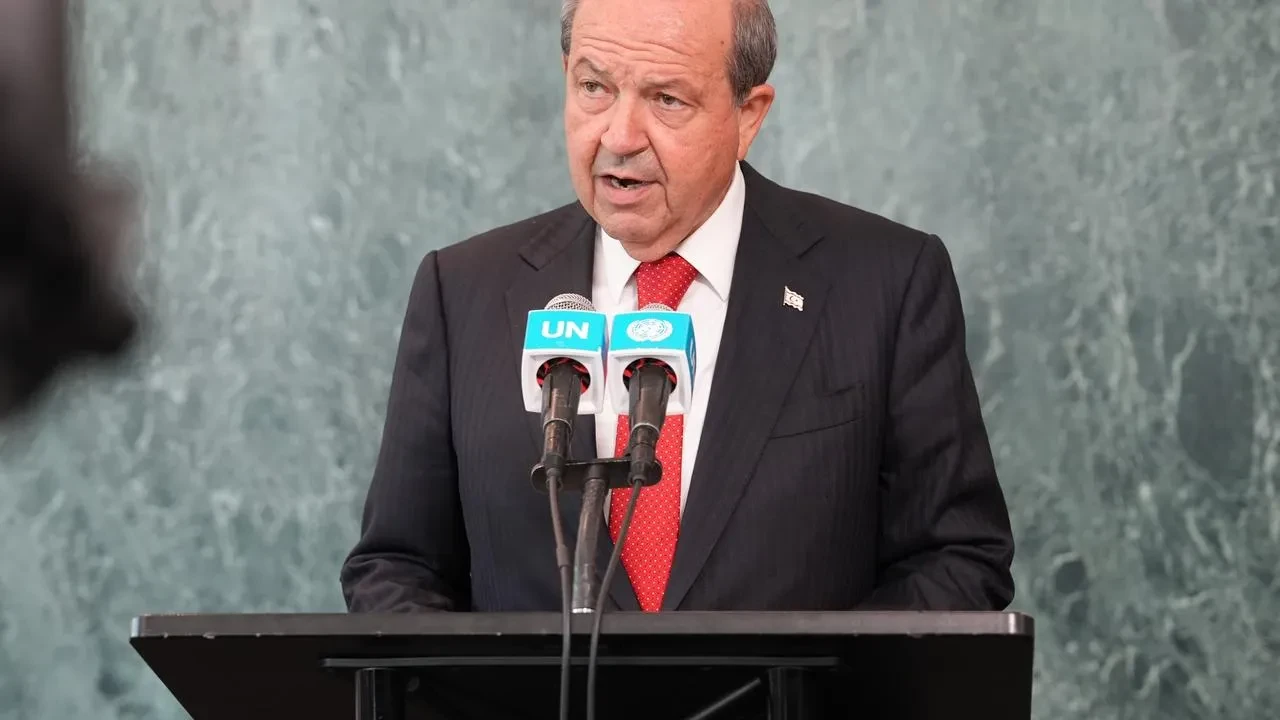 KKTC Cumhurbaşkanı Tatar BM’de egemen eşitlik vurgusu yaptı