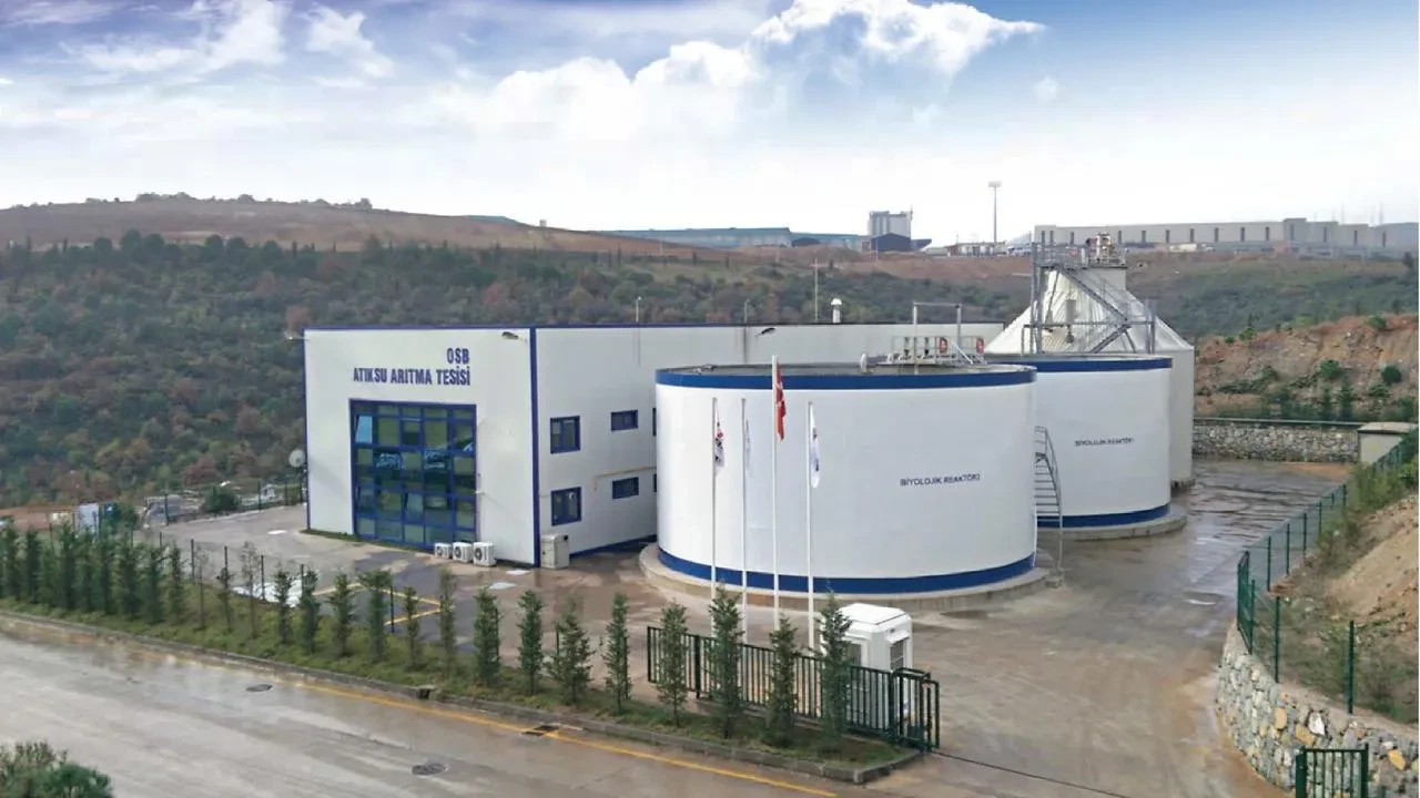 Buharkent Belediye Başkanı Mehmet Erol OSB'de atık su arıtma tesisi inşaatını