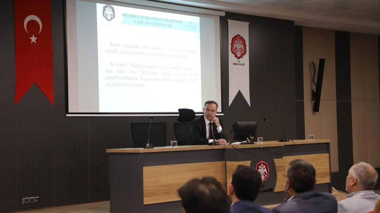 Niğde Valiliği bağımlılıkla mücadele için güçlerini birleştirdi