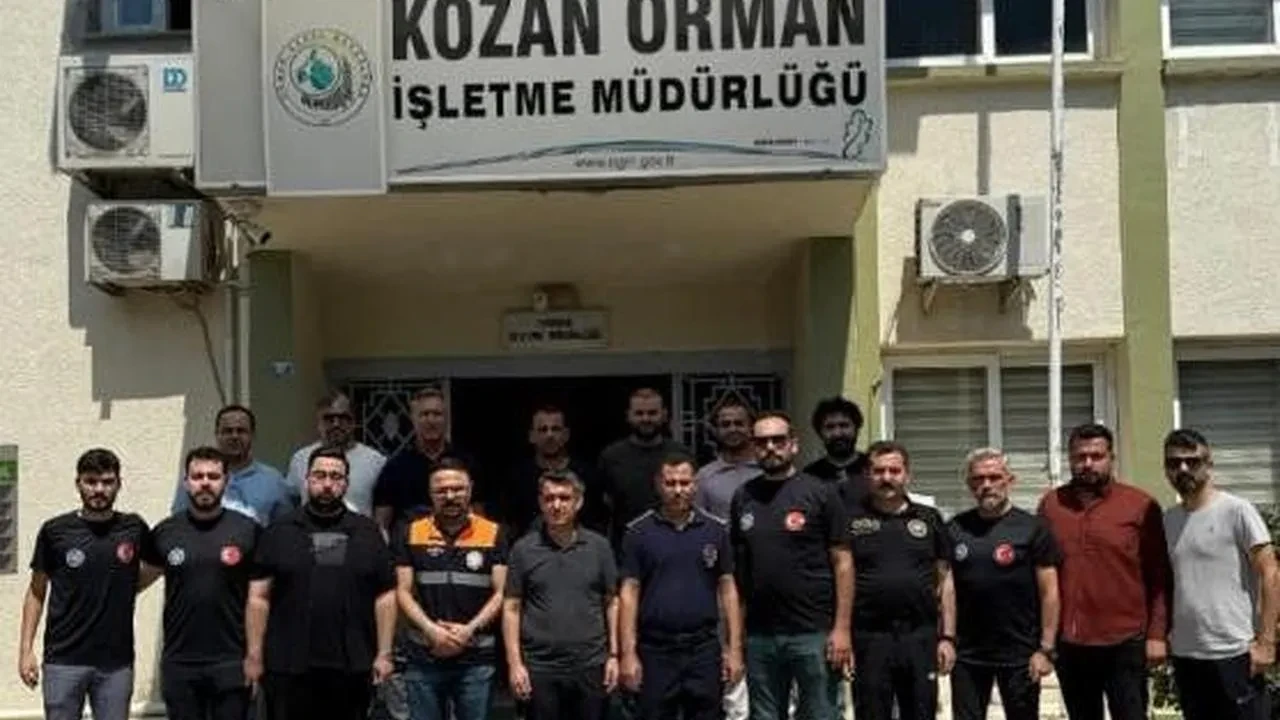 Kozan’da Eskişehir’deki Orman Yangını Şehitleri İçin Taziye Ziyareti Gerçekleştirildi