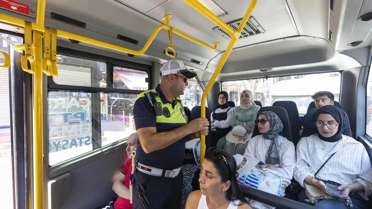 Mersin'de toplu taşıma araçlarında klima denetimleri yoğunlaştı