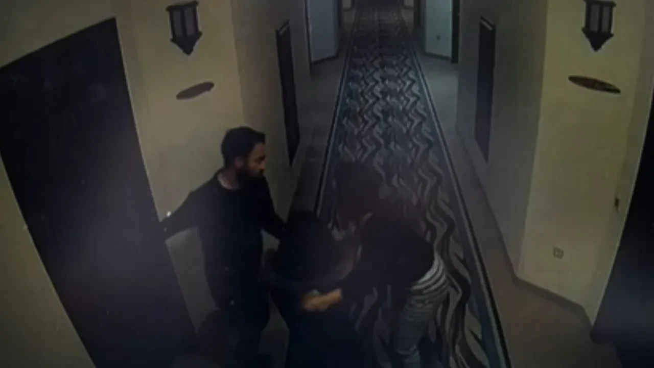 Grand Kartal Otel Yangınında Emir Aras Ve Ailesinin Kaçış Anları Kameralara Yansıdı