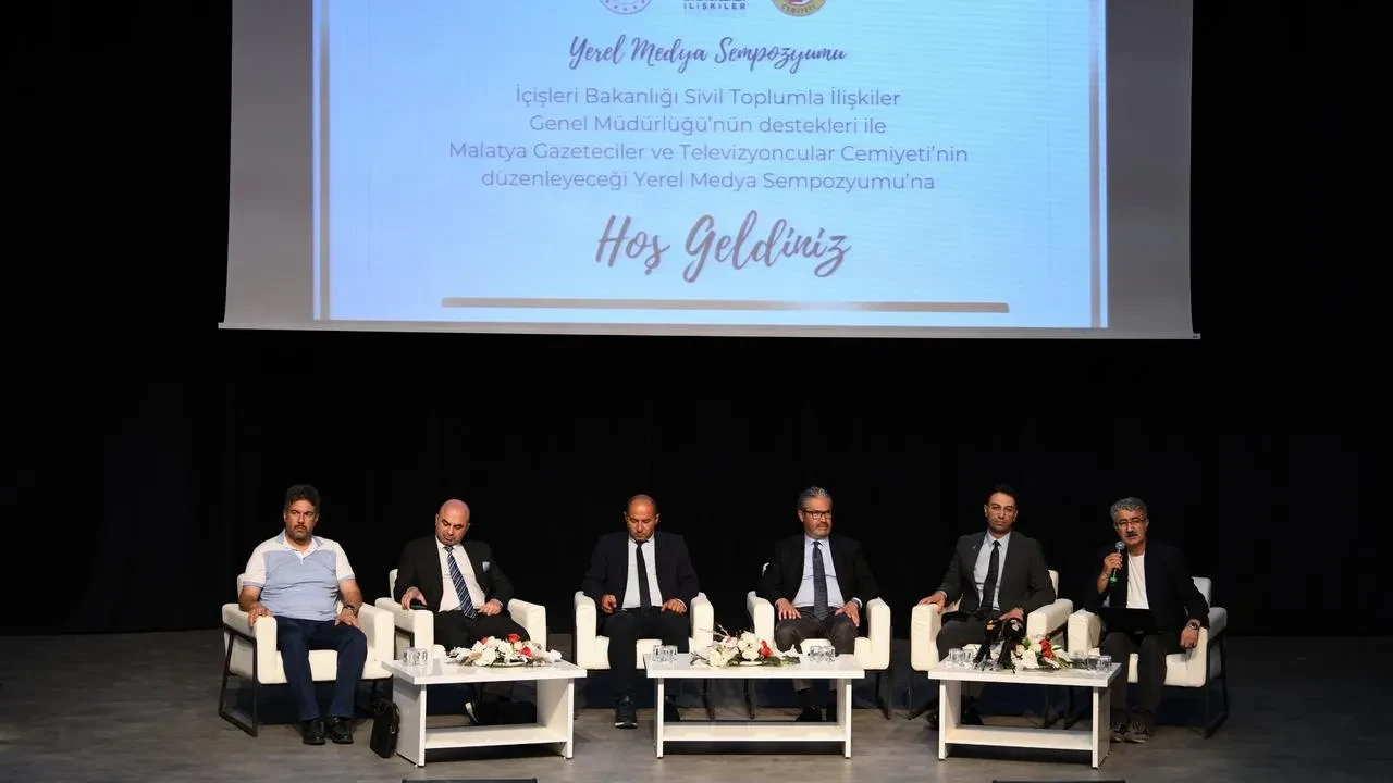 Malatya’da Yerel Medya Sempozyumu Içişleri Bakanlığı Desteğiyle Gerçekleşti
