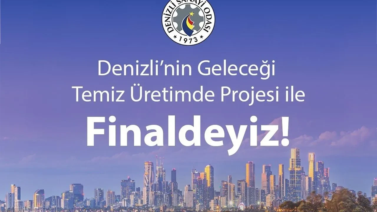 Denizli Sanayi Odası temiz üretim projesiyle Melbourne’da finale kaldı