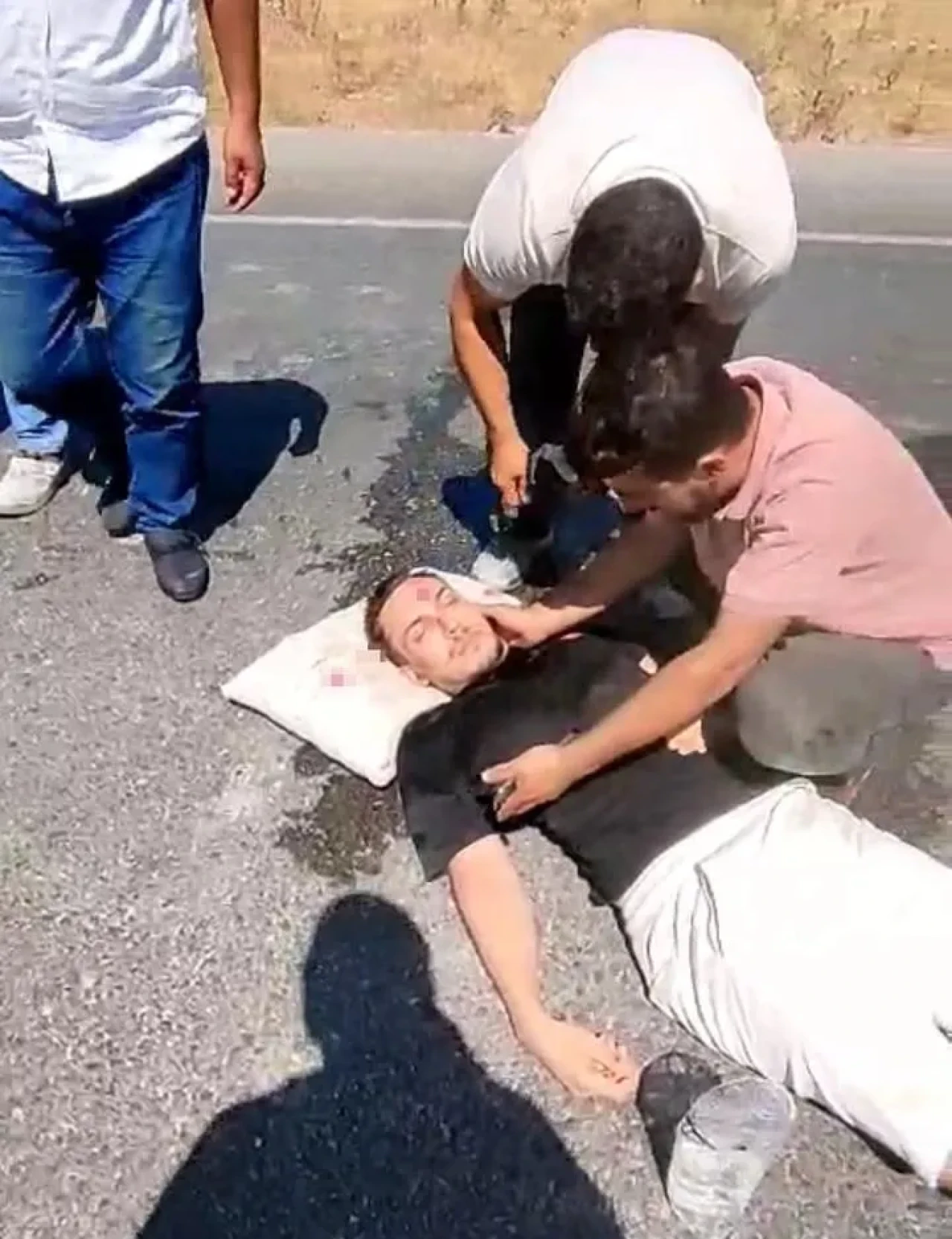 Gaziantep’te Tesla Sürücüsüne Tır Çarptı, Yaralı Var