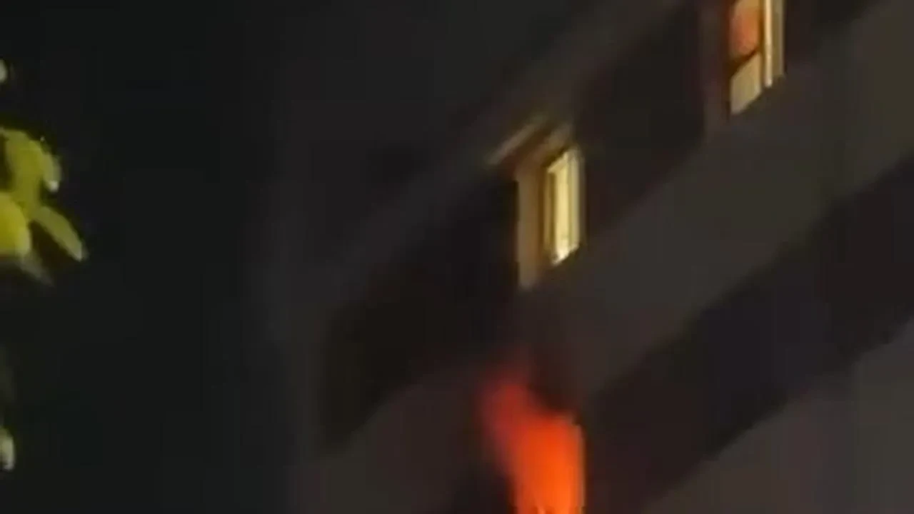 Bursa'da Uludağ Üniversitesi öğrenci yurdunda yangın çıktı