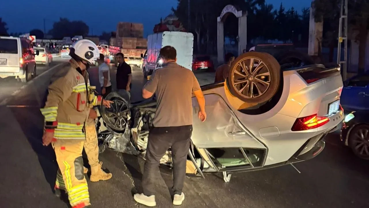 Hatay’ın Belen ilçesinde otomobil ile motosiklet çarpıştı 6 yaralı