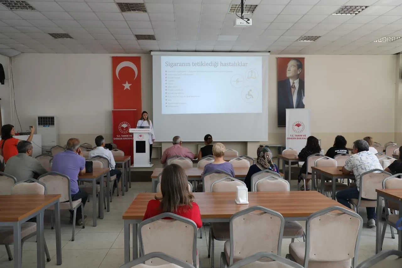 Eskişehir İl Tarım ve Orman Müdürlüğü’nde sigara bırakma danışmanlığı hizmeti başladı
