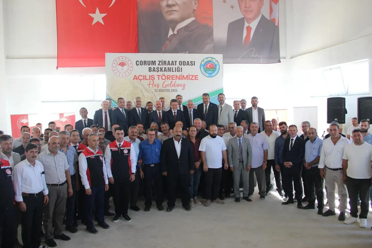 Bakan Yumaklı çorum’da tarımsal üretimin sürdürülebilirliğini vurguladı