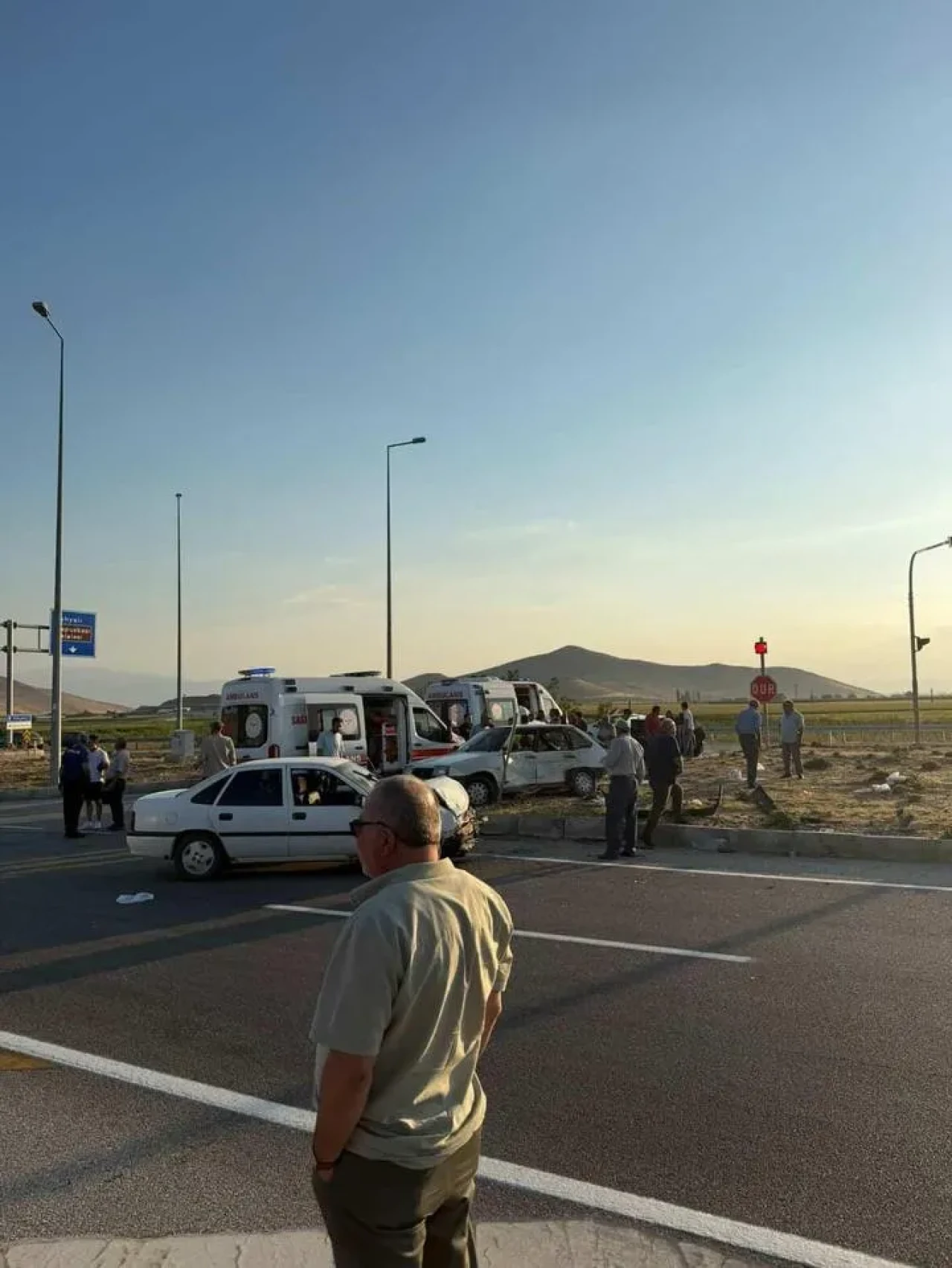 Kayseri’nin Develi ilçesinde trafik kazasında 2 kişi hayatını kaybetti