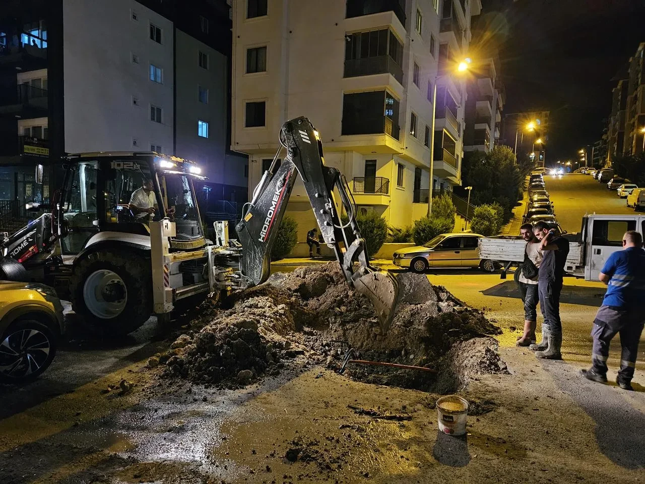 Edirne'de doğalgaz hattı patlama faciası son anda önlendi