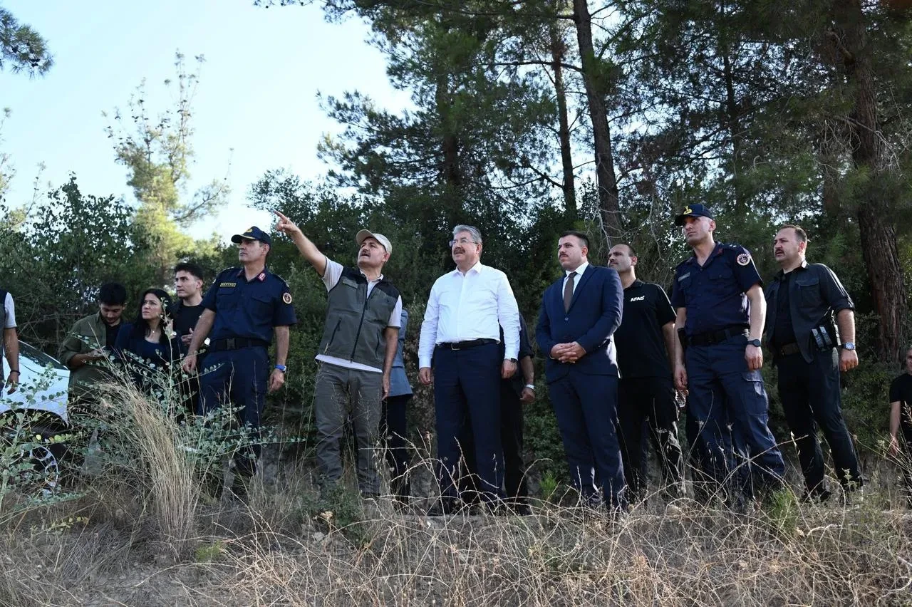 Osmaniye'nin Düziçi ilçesinde çıkan orman yangını kontrol altına alındı