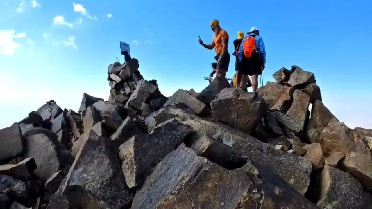 Süphan Dağı’nda Survivor tarzı doğa etkinliği düzenlendi