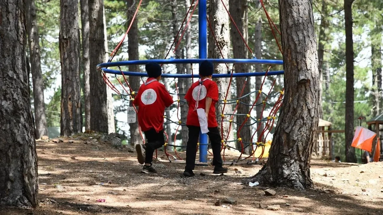 Osmaniye'de Zorkun Yaylası'nda 29'uncu Çocuk Şenliği ve oryantiring yarışması düzenlendi