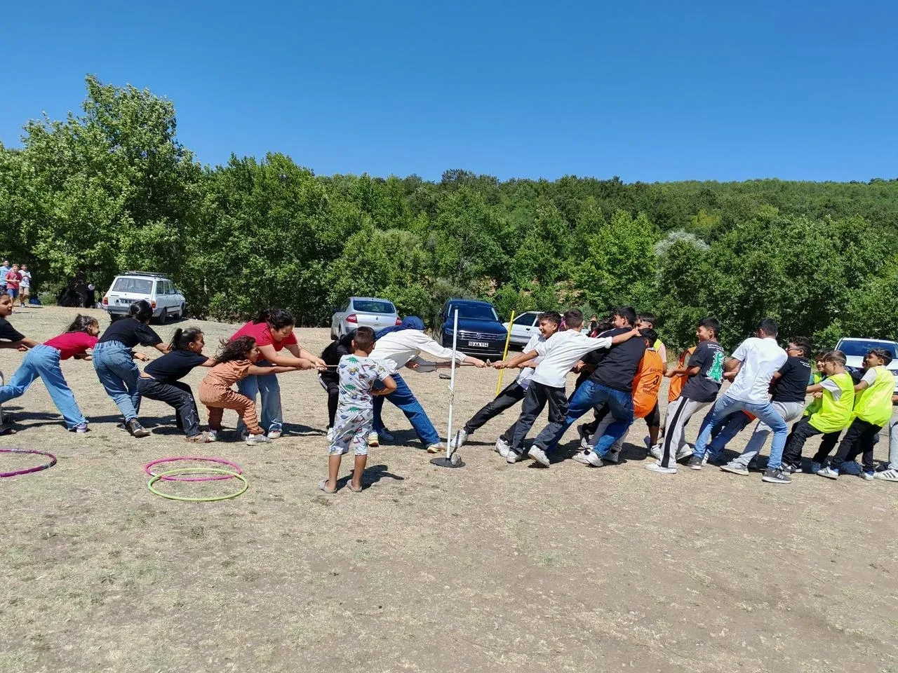 Manyas İlçe Müftülüğü yaz Kur'an kursu şenliği coşkuyla kutlandı