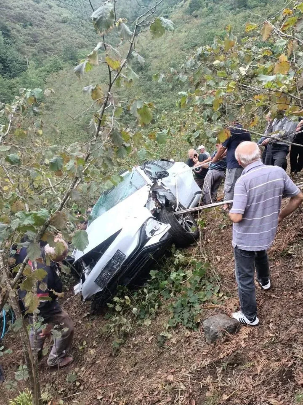 Giresun Görele’de trafik kazası sonucu bir kişi hayatını kaybetti, iki kişi