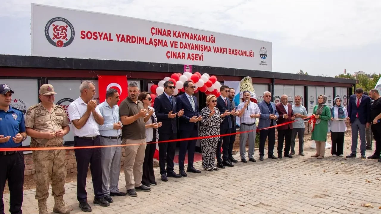 Diyarbakır Çınar'da açılan Aşevi, haftada 5 gün 250 aileye sıcak yemek dağıtacak