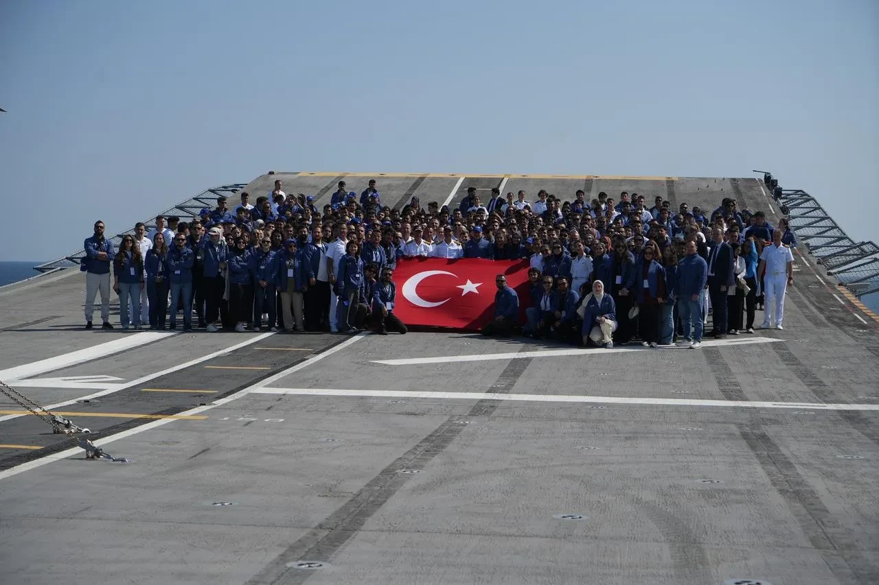 TCG Anadolu’nun Zafer Yolculuğu İstanbul’da sona erdi