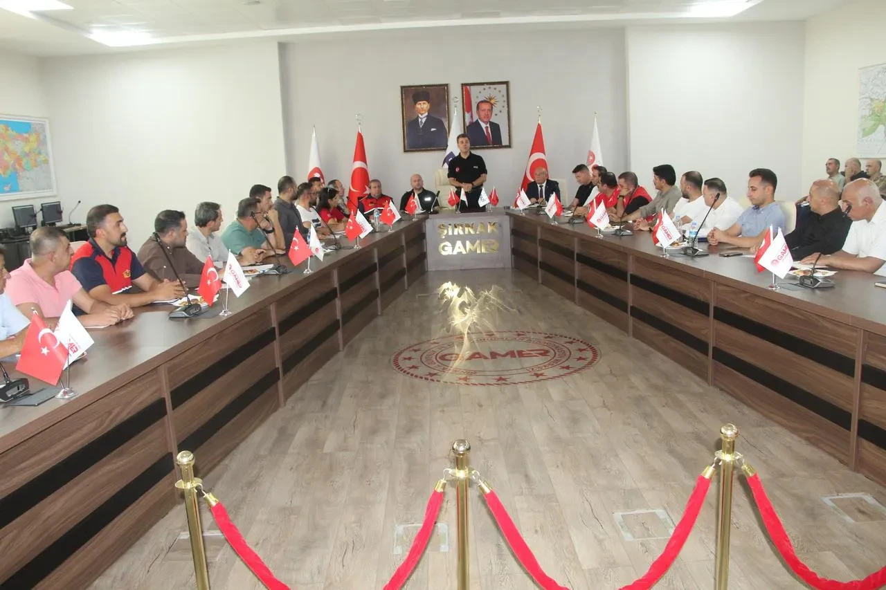 Şırnak'ta AFAD tarafından bölgesel deprem tatbikatı hazırlıkları başladı