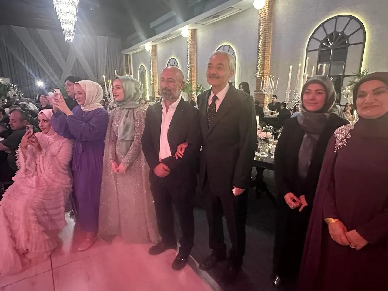 Kasım Akçil'in oğlu Mustafa Kasem ile Beyza Bekli'nin düğün töreni