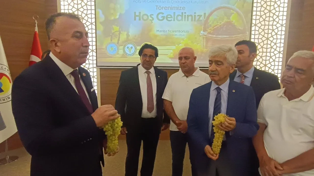 TARİŞ Başkanı Şen Manisa'da üzüm pazarı kaybı riskini açıkladı