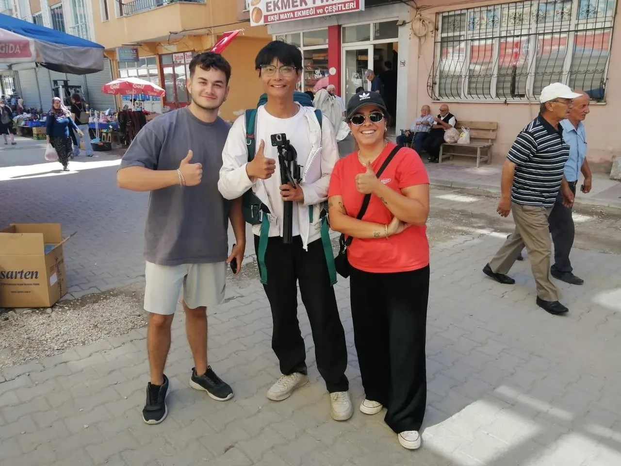 Çinli turist Joe yürüyerek Türkiye'yi gezme macerasına devam ediyor