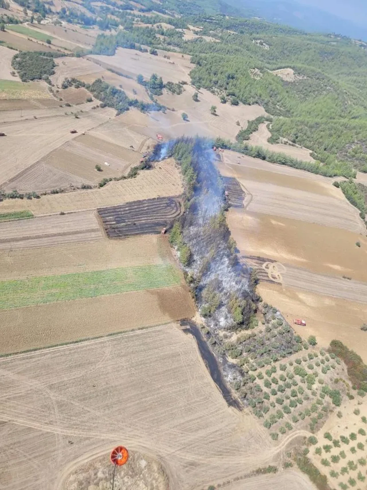 Adana Karaisalı’da Çıkan Orman Yangını Kısa Sürede Kontrol Altına Alındı