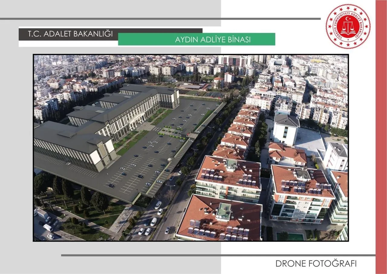 Aydın İçin Yeni Adliye Binası İnşaat Projesi Onaylandı