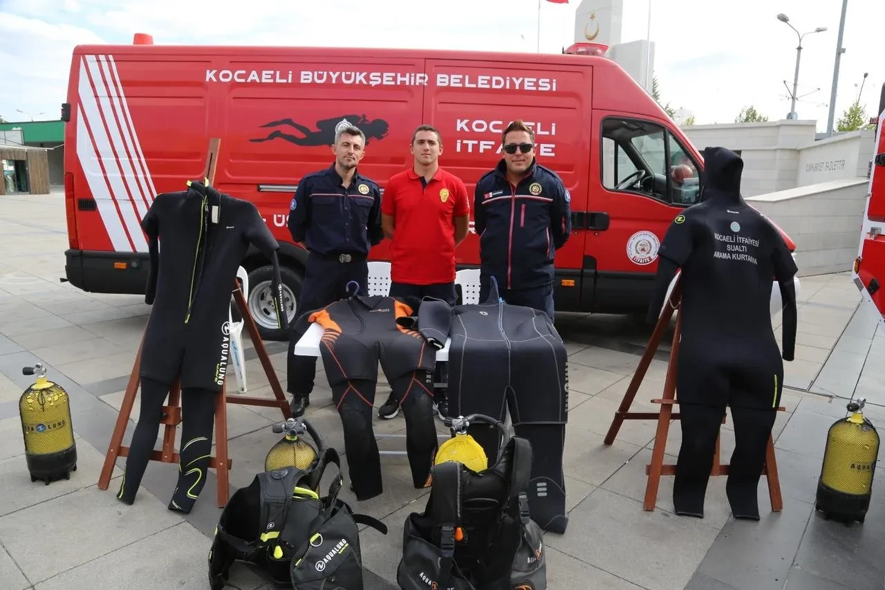 Kocaeli’de türk itfaiye teşkilatının 311. yıl dönümü kutlandı