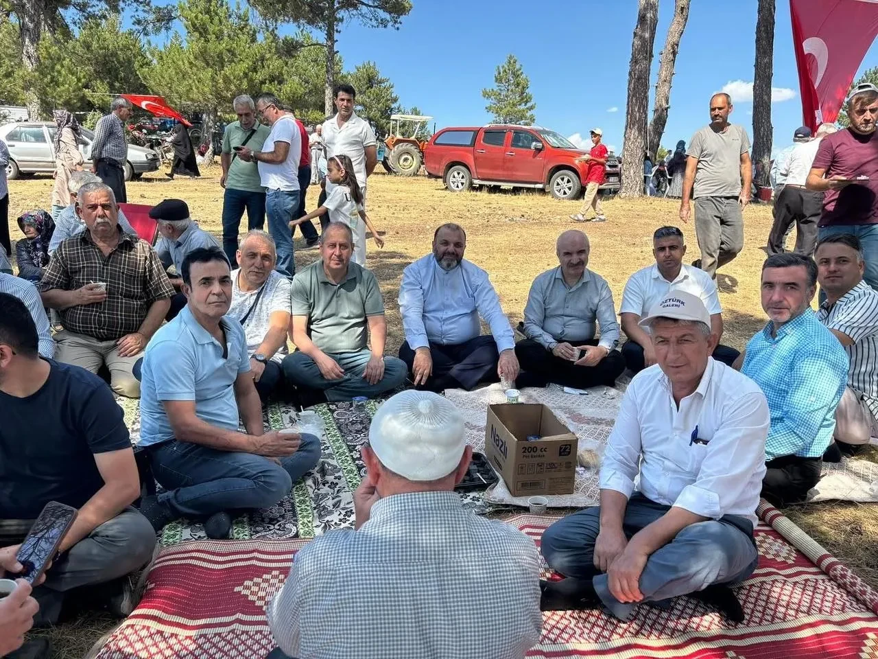 Gediz'de vatandaşlar kuraklık için yağmur duasına katıldı