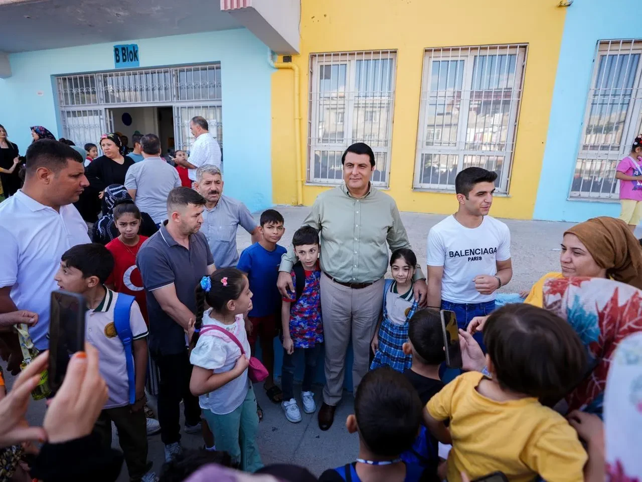 Şehitkamil Belediye Başkanı Umut Yılmaz yeni eğitim yılında öğrencilerle buluştu