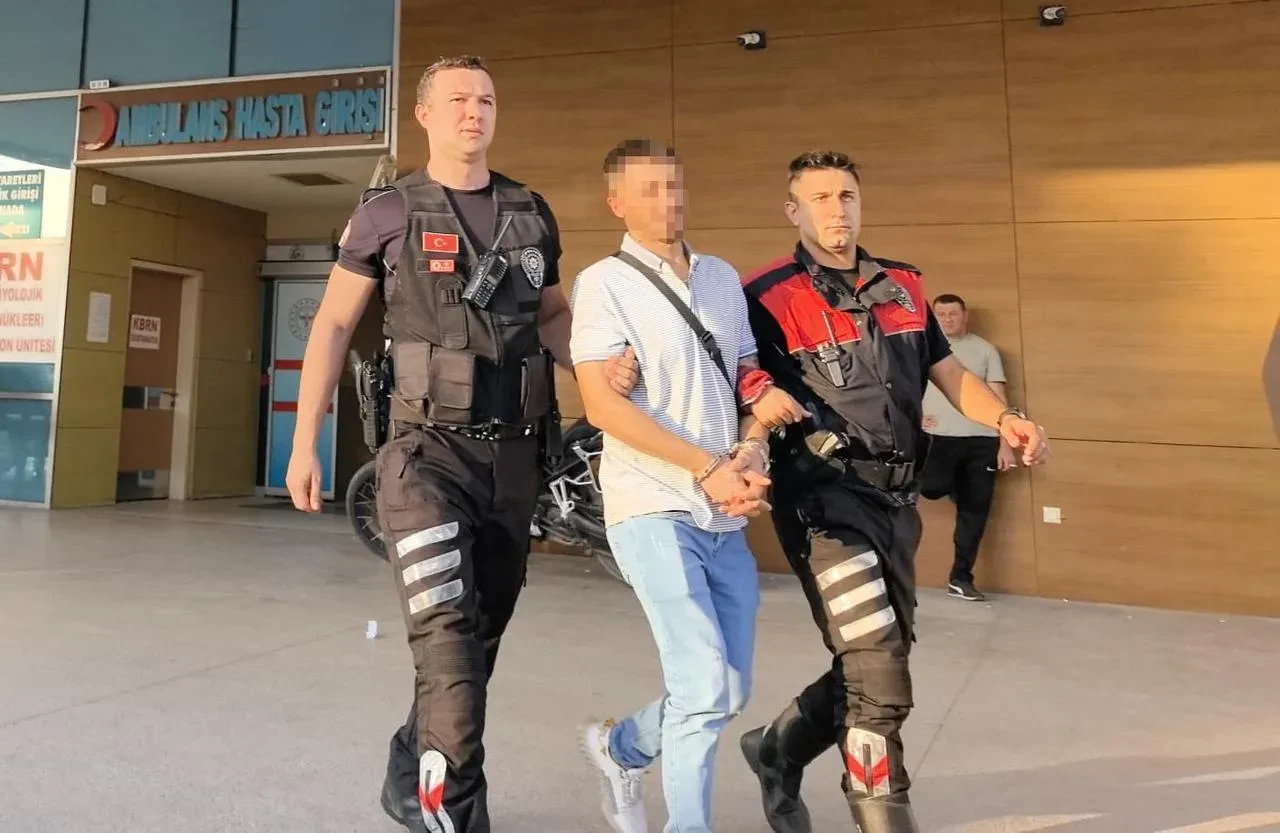 Bursa İnegöl'de Hamza E. sahte kimlikle yunus polisi tarafından yakalandı