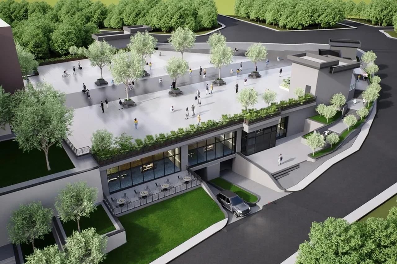 Dilovası’nda yeni kent meydanı projesinde zemin çalışmaları devam ediyor