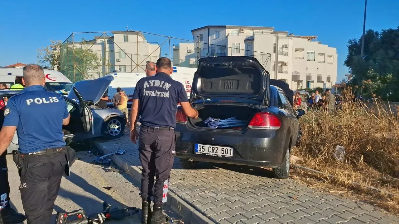 Didim’de trafik kazasında 1’i ağır 5 kişi yaralandı