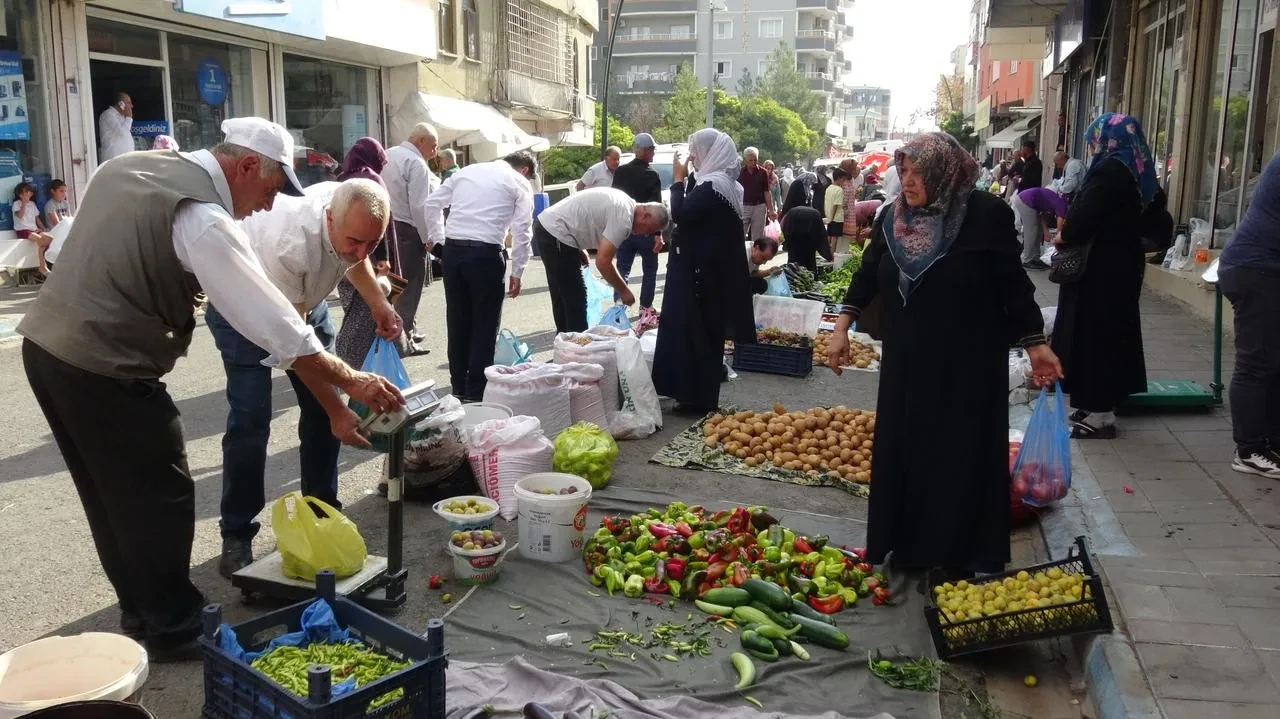 Gercüş'te organik ürün bolluğu fiyatları düşürdü