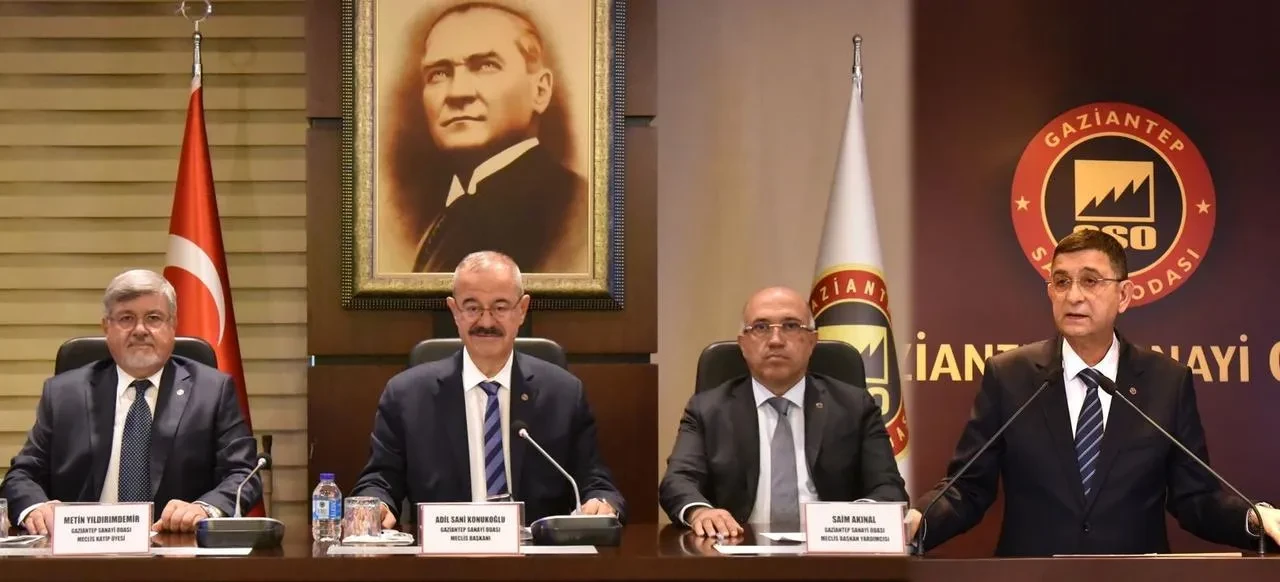 Gaziantep Sanayi Odası eylül ayı meclis toplantısı gerçekleşti