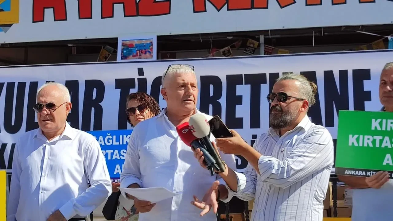 Ankara kitap ve kırtasiyeciler oda başkanı kdv oranının sıfırlanmasını istiyor