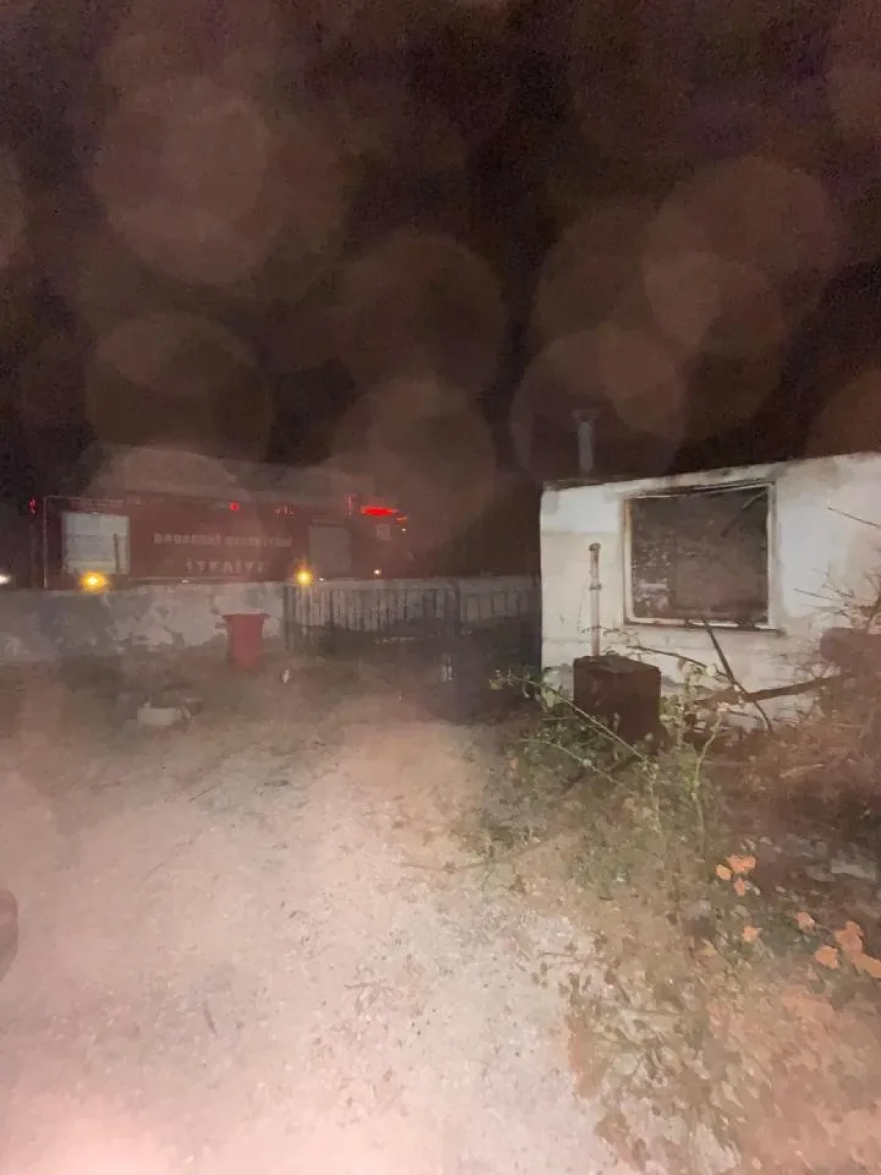 Kırklareli'nin Babaeski ilçesinde çiftlik evinde yangın çıktı