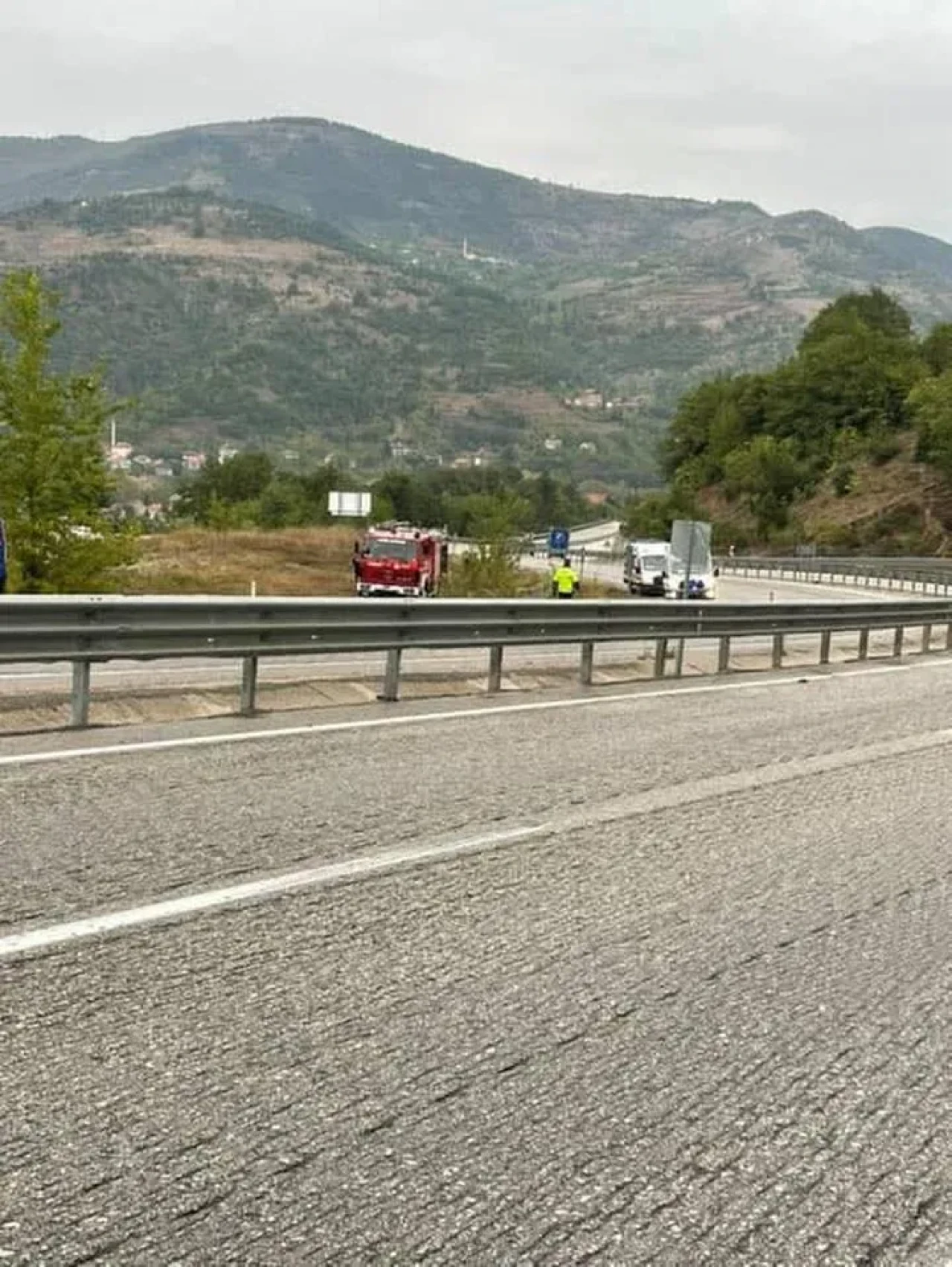 Zonguldak'ın Devrek ilçesinde iki trafik kazasında 2 kişi yaralandı