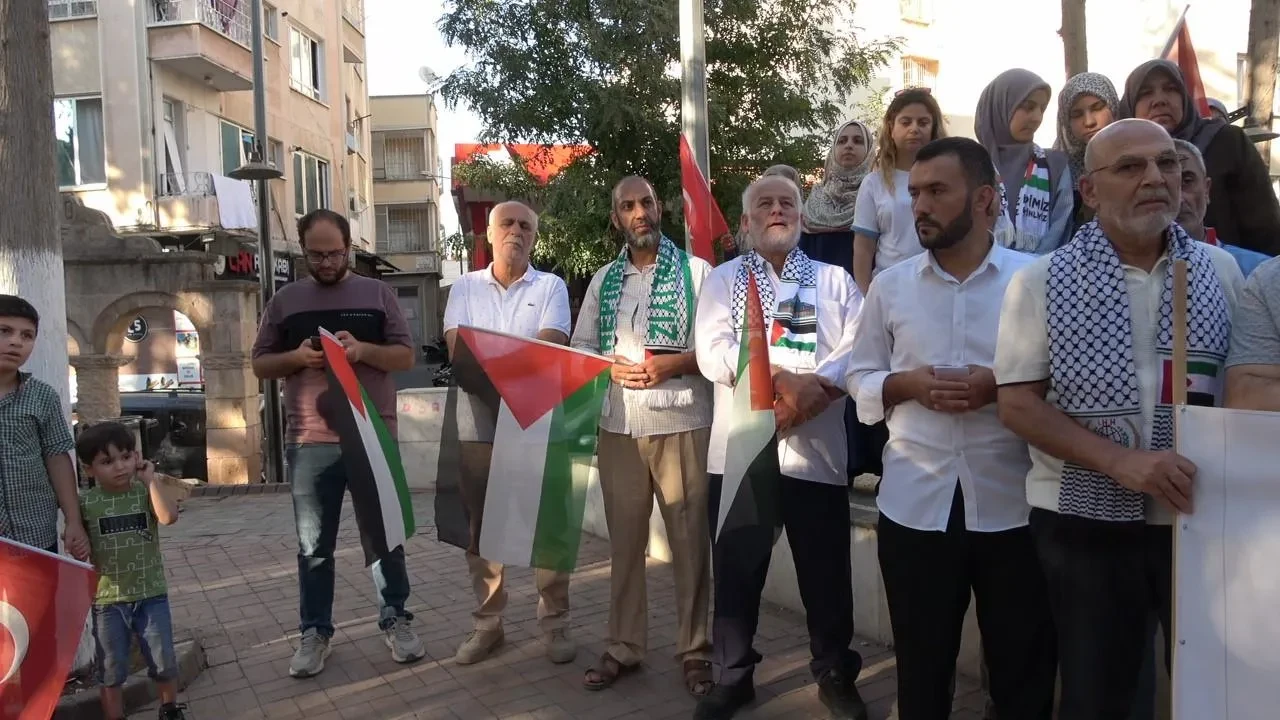 Kilis'te Gazze için destek programı ve insani yardım çağrısı düzenlendi