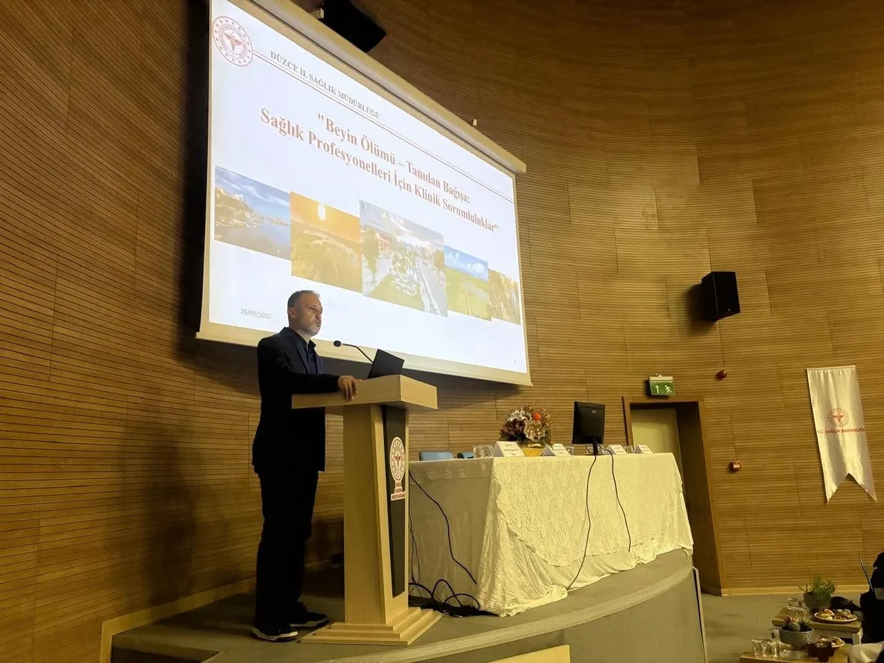 Düzce'de beyin ölümü ve organ bağışı sempozyumu düzenlendi