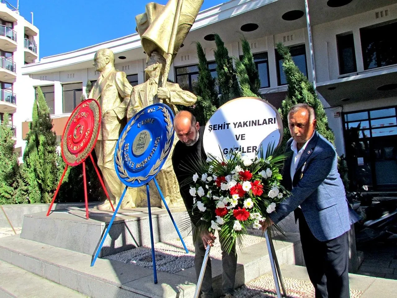Çeşme’de Gaziler Günü töreni coşkuyla kutlandı
