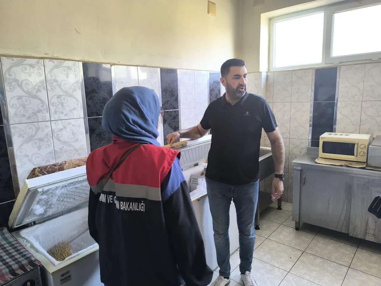 Köşk'te yol kenarındaki satış noktaları Tarım ve Orman Bakanlığı tarafından denetlendi