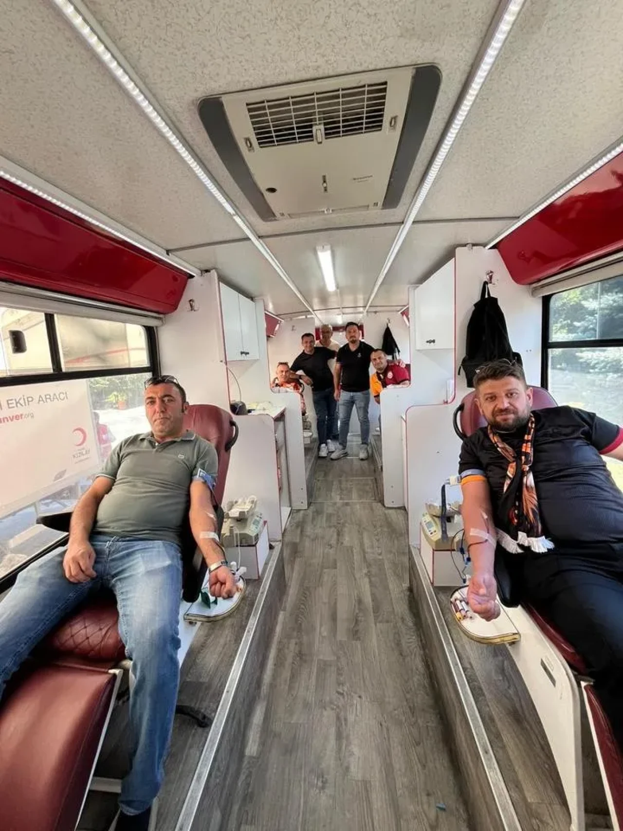 Galatasaray taraftarları Develi'de Kızılay’a rekor kan bağışı yaptı