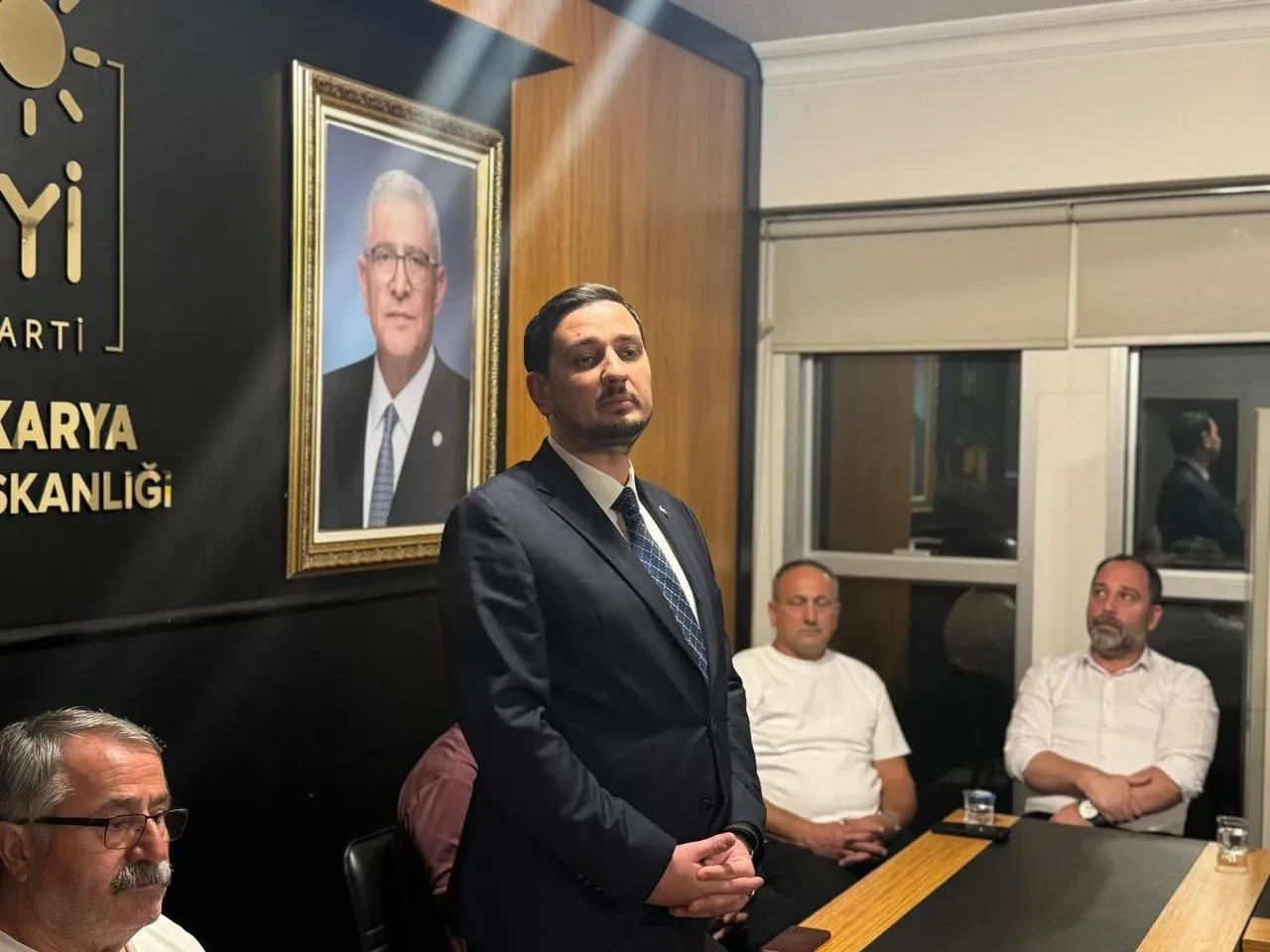 İyi Parti Sakarya İl Başkanı Ahmet Uçak ve 6 ilçe başkanı