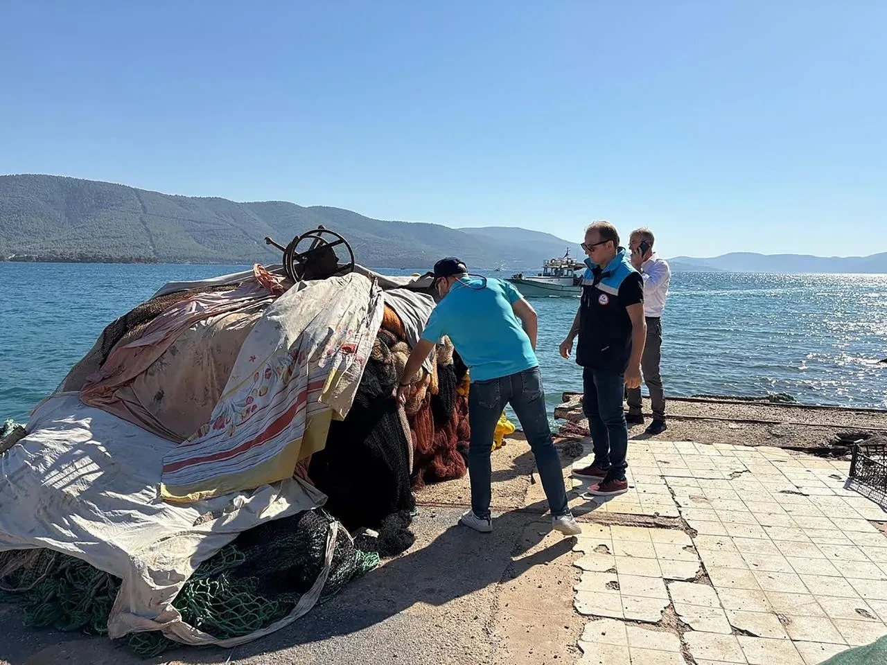 Muğla'da Güllük Körfezi'nde kaçak avcılığa karşı denetim yapıldı
